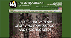 Desktop Screenshot of outdoorsmanpro.com